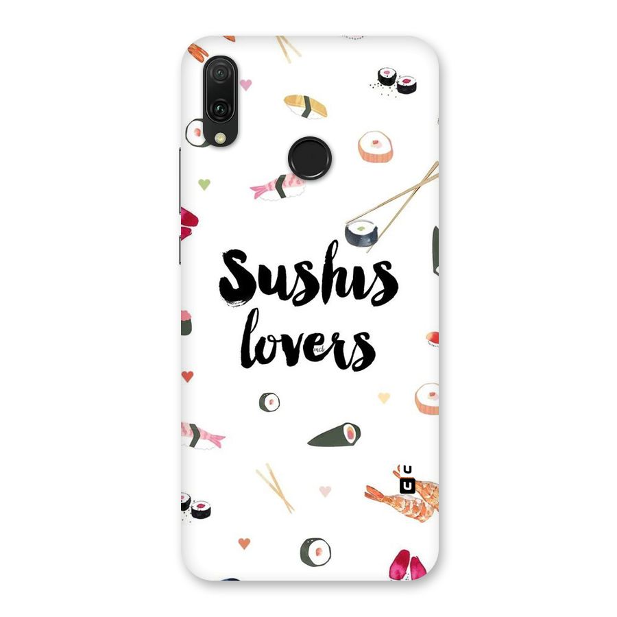 Sushi Lovers Back Case for Huawei Y9 (2019)