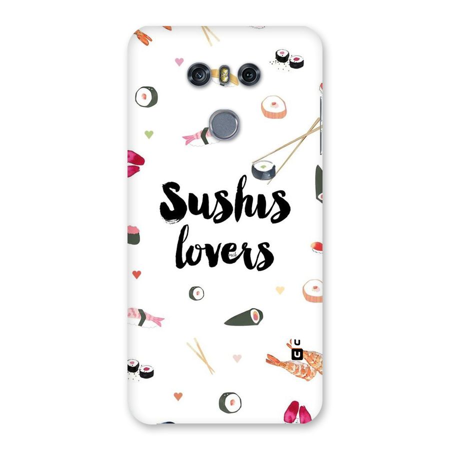 Sushi Lovers Back Case for LG G6