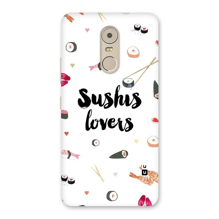 Sushi Lovers Back Case for Lenovo K6 Note