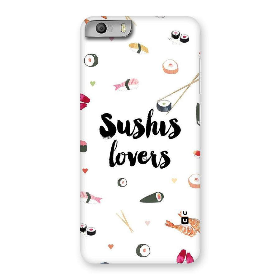 Sushi Lovers Back Case for Micromax Canvas Knight 2