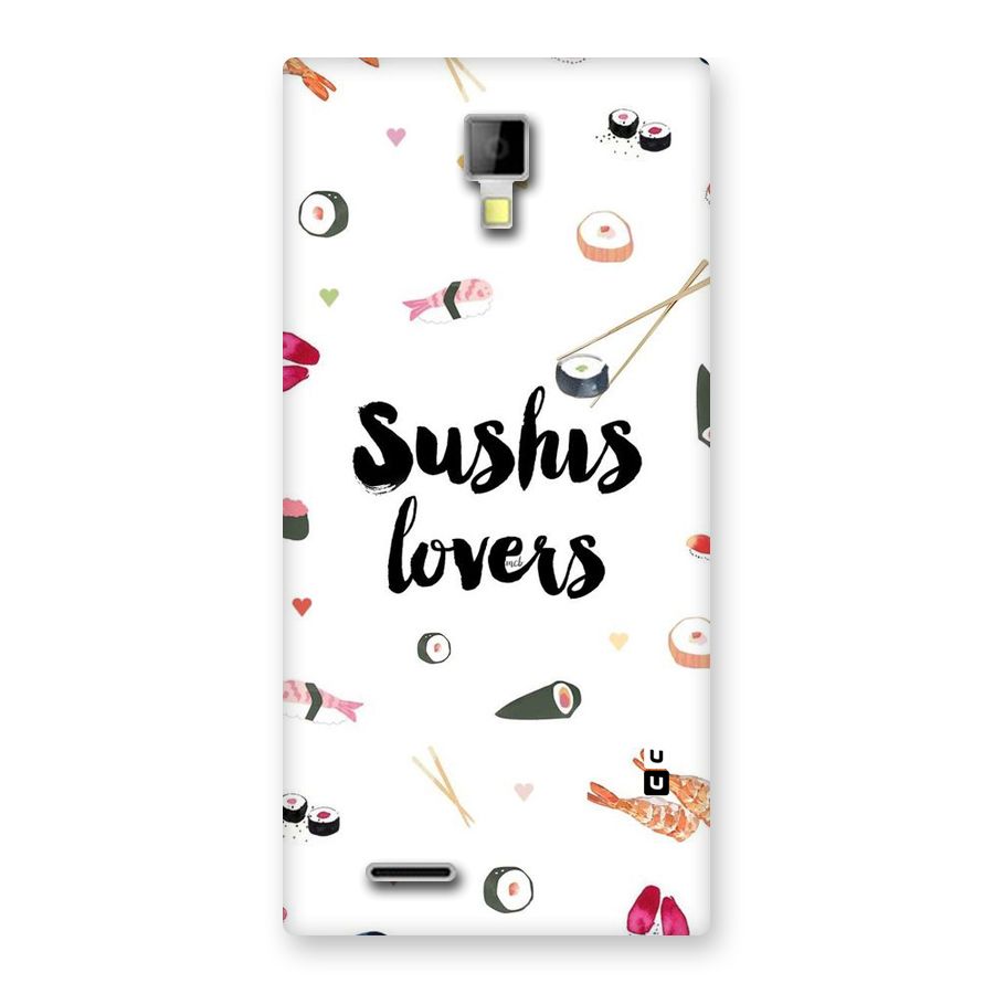Sushi Lovers Back Case for Micromax Canvas Xpress A99
