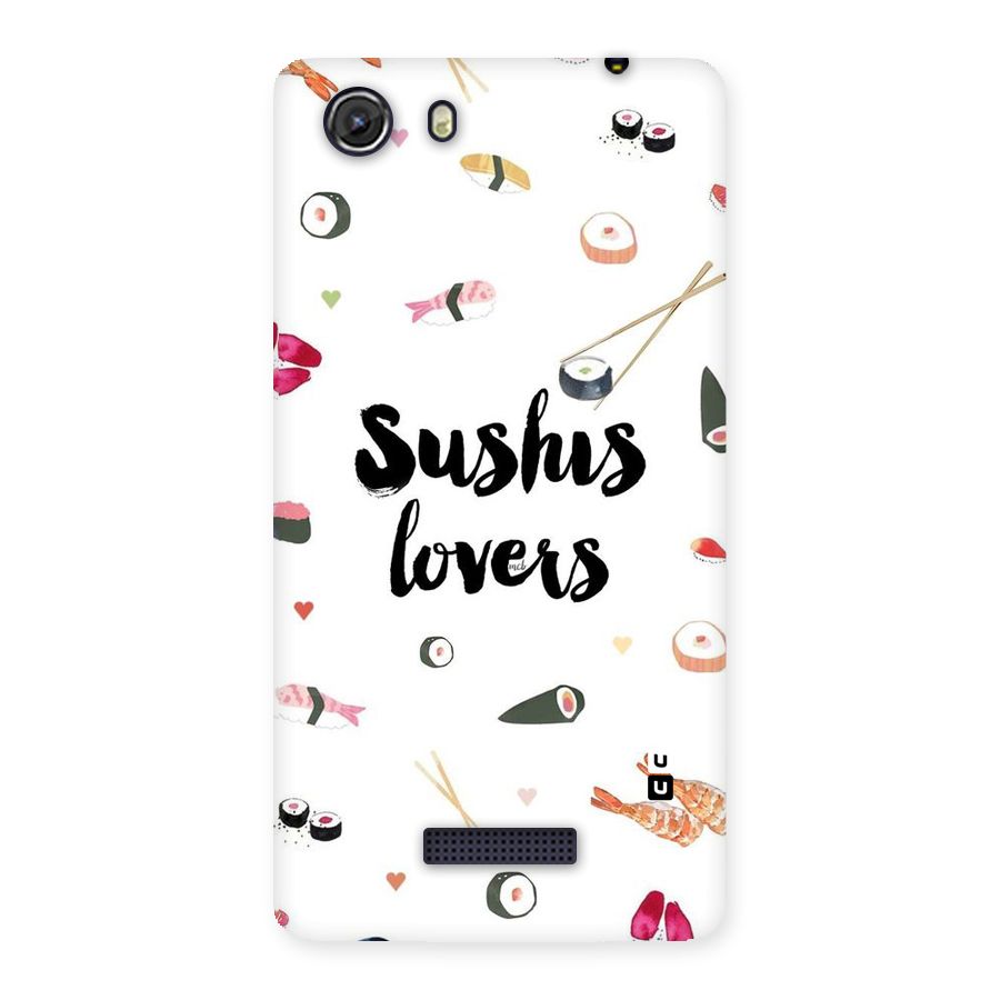Sushi Lovers Back Case for Micromax Unite 3