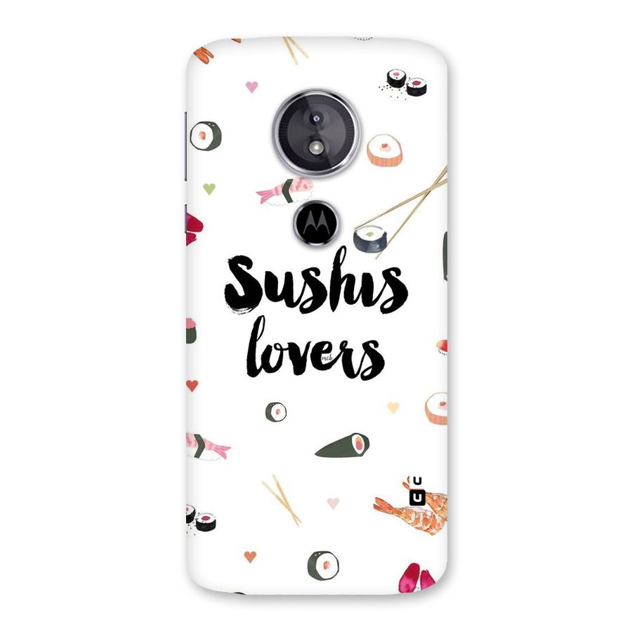 Sushi Lovers Back Case for Moto E5