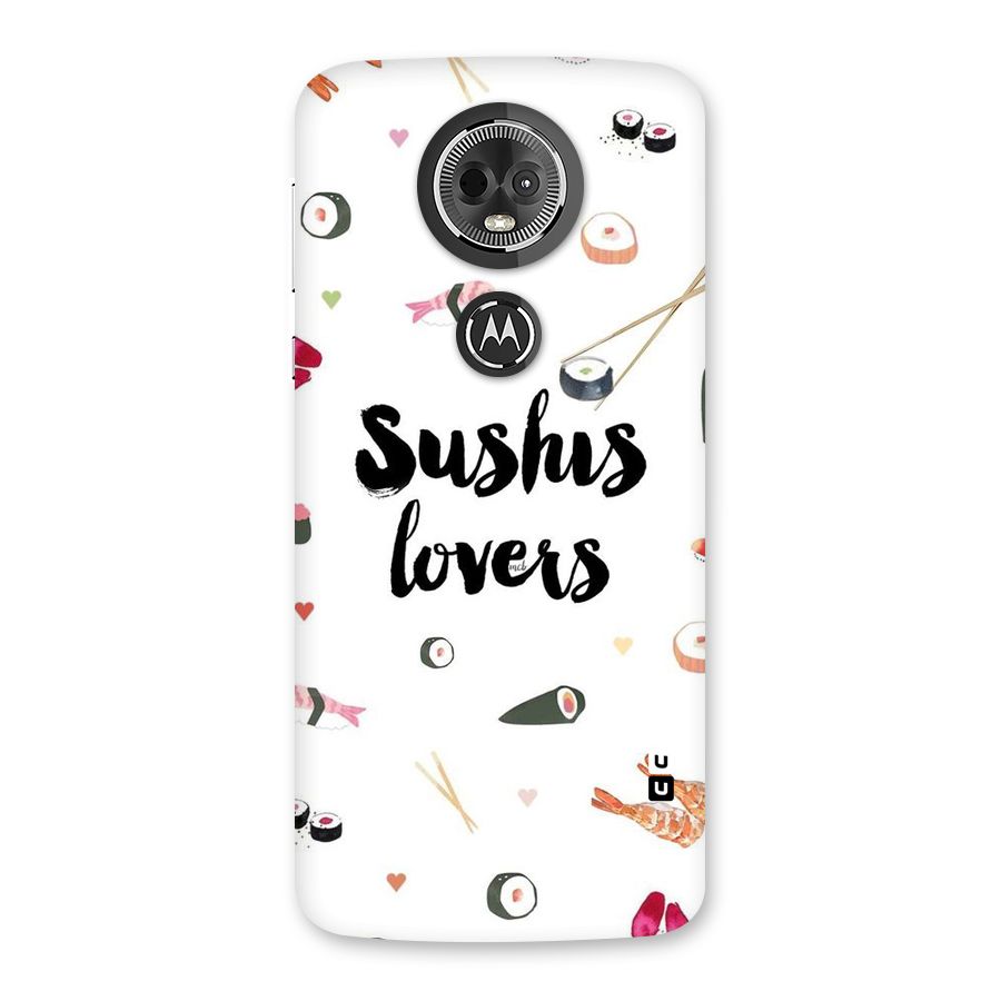 Sushi Lovers Back Case for Moto E5 Plus