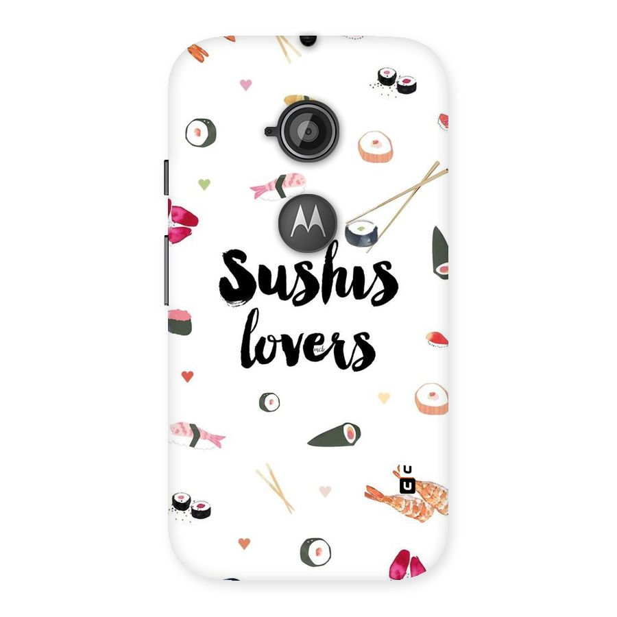 Sushi Lovers Back Case for Moto E 2nd Gen