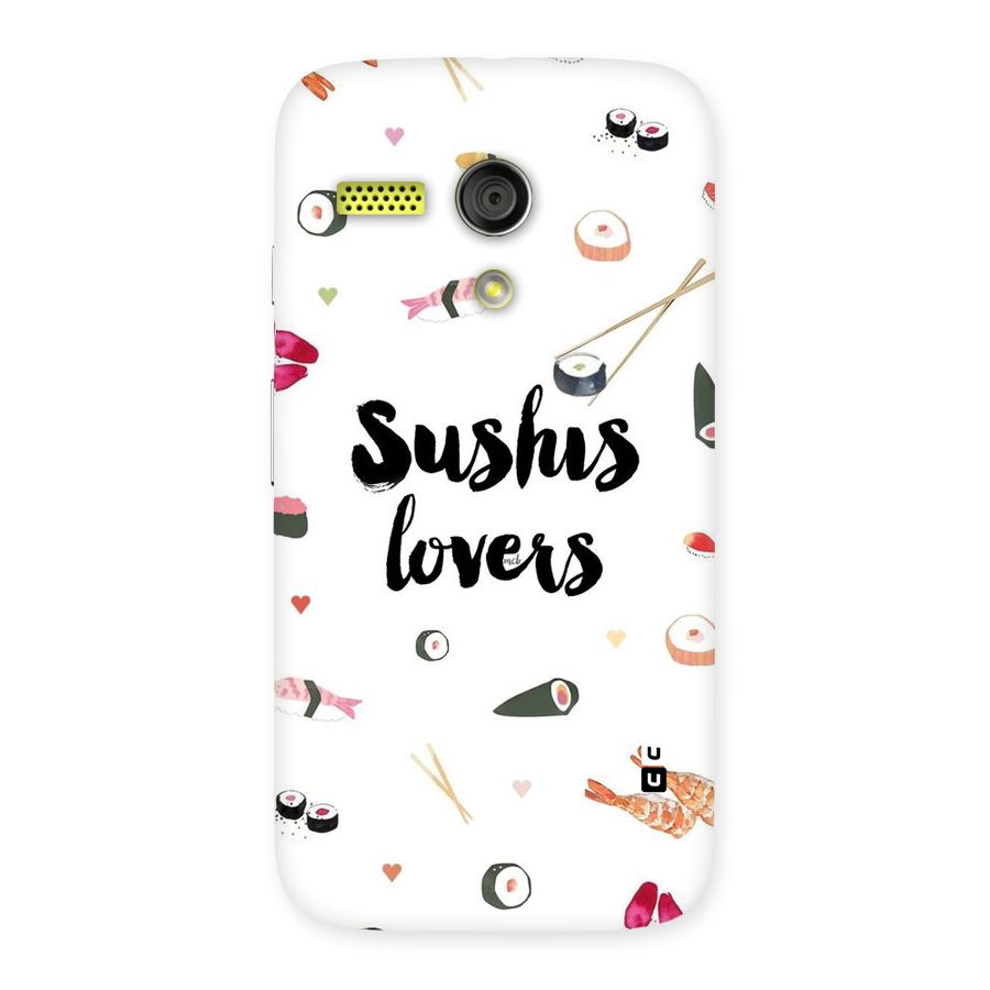 Sushi Lovers Back Case for Moto G