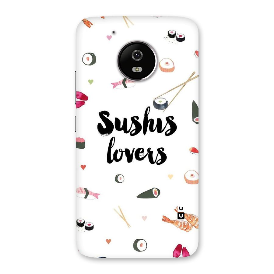 Sushi Lovers Back Case for Moto G5