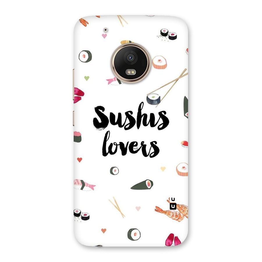 Sushi Lovers Back Case for Moto G5 Plus