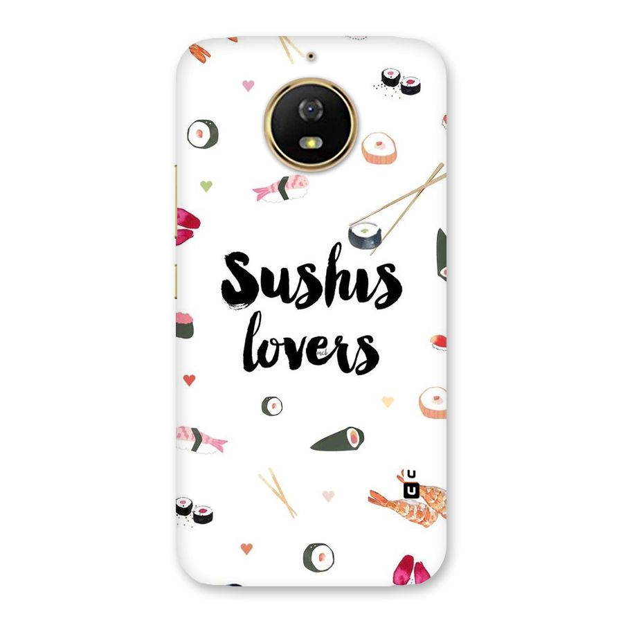 Sushi Lovers Back Case for Moto G5s