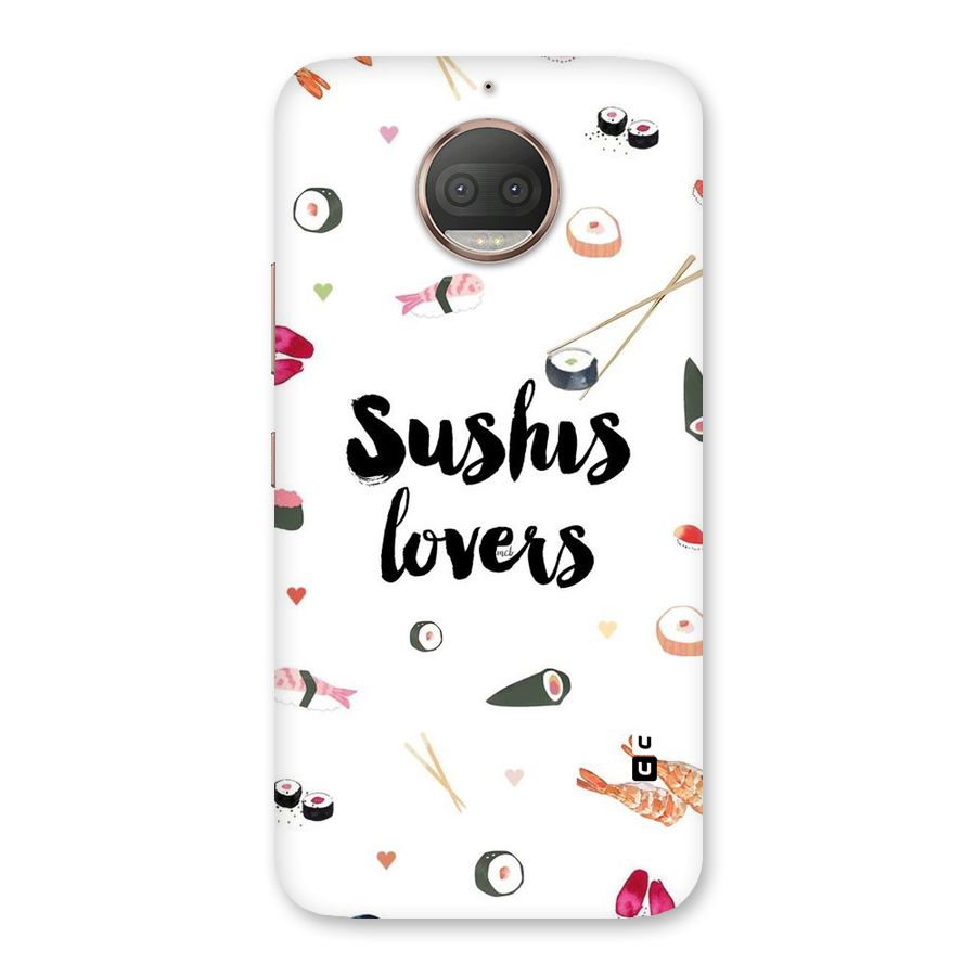 Sushi Lovers Back Case for Moto G5s Plus