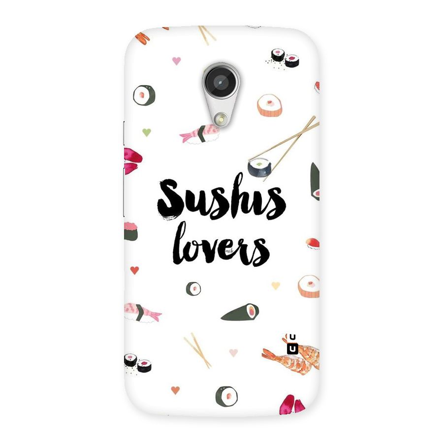 Sushi Lovers Back Case for Moto G 2nd Gen