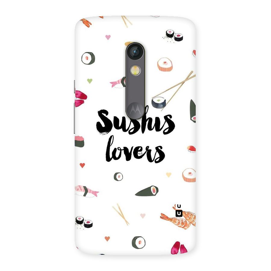 Sushi Lovers Back Case for Moto X Play
