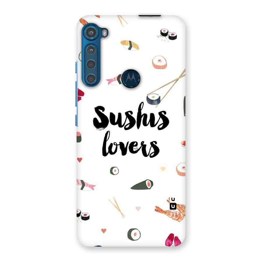 Sushi Lovers Back Case for Motorola One Fusion Plus