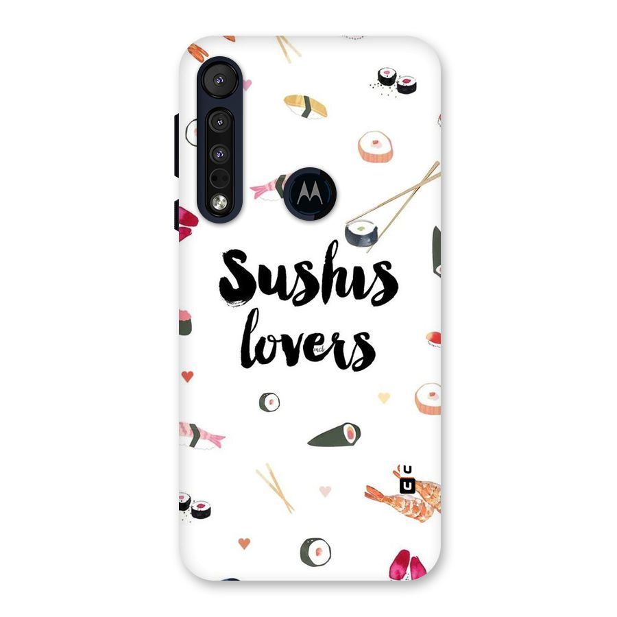 Sushi Lovers Back Case for Motorola One Macro
