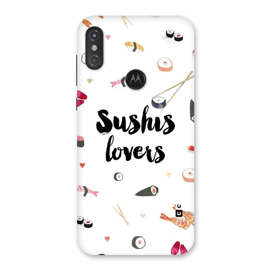 Sushi Lovers Back Case for Motorola One Power