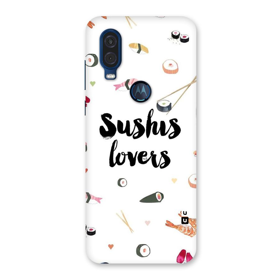 Sushi Lovers Back Case for Motorola One Vision