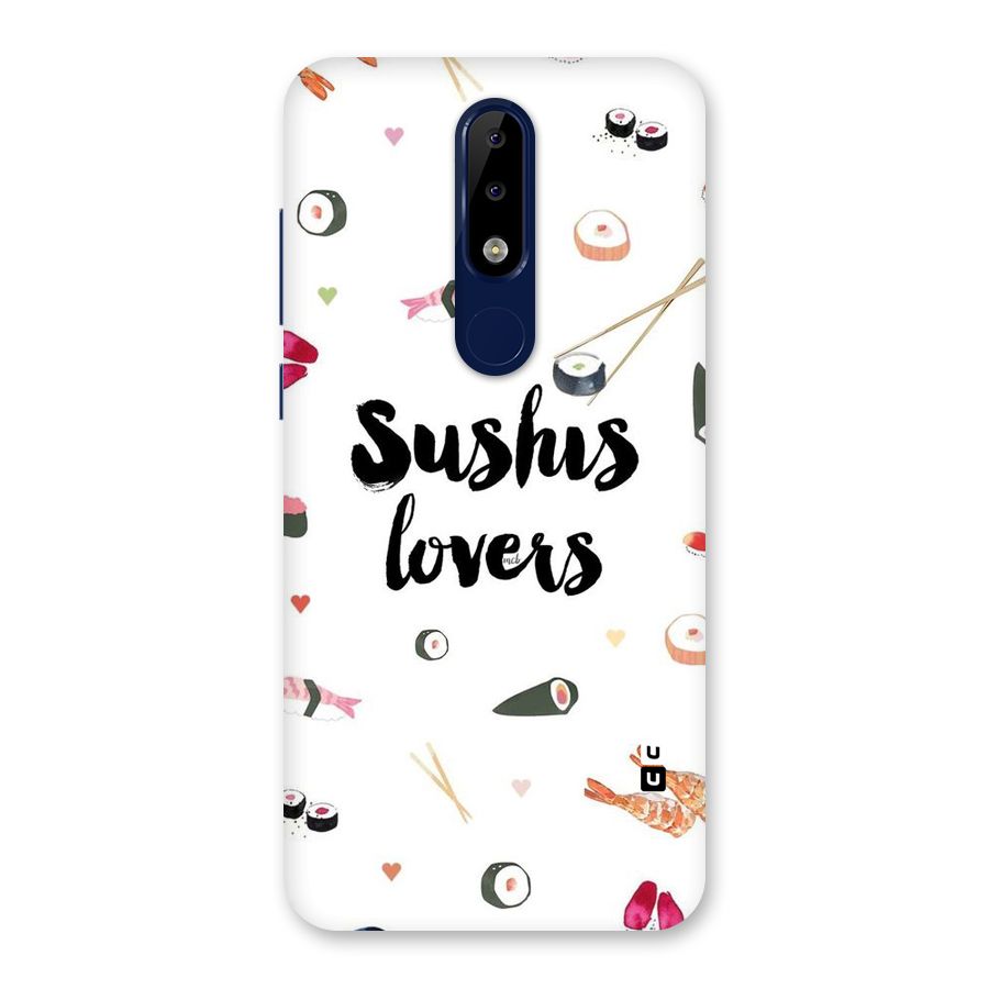 Sushi Lovers Back Case for Nokia 5.1 Plus