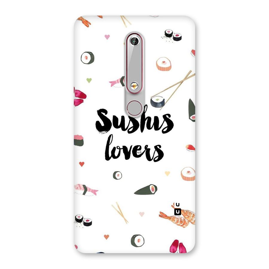 Sushi Lovers Back Case for Nokia 6.1