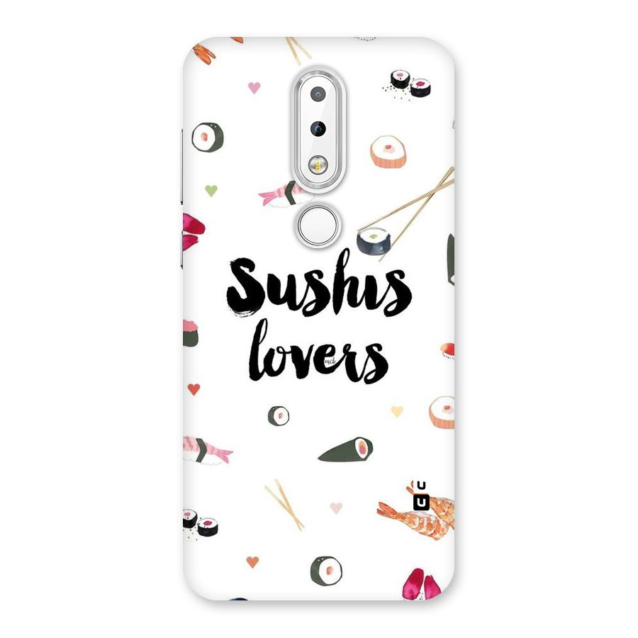 Sushi Lovers Back Case for Nokia 6.1 Plus
