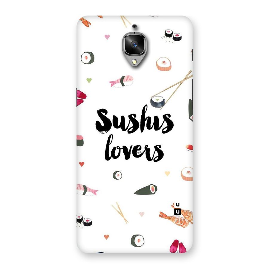 Sushi Lovers Back Case for OnePlus 3