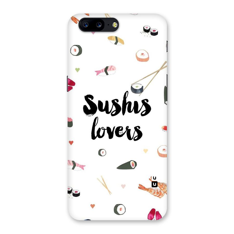 Sushi Lovers Back Case for OnePlus 5
