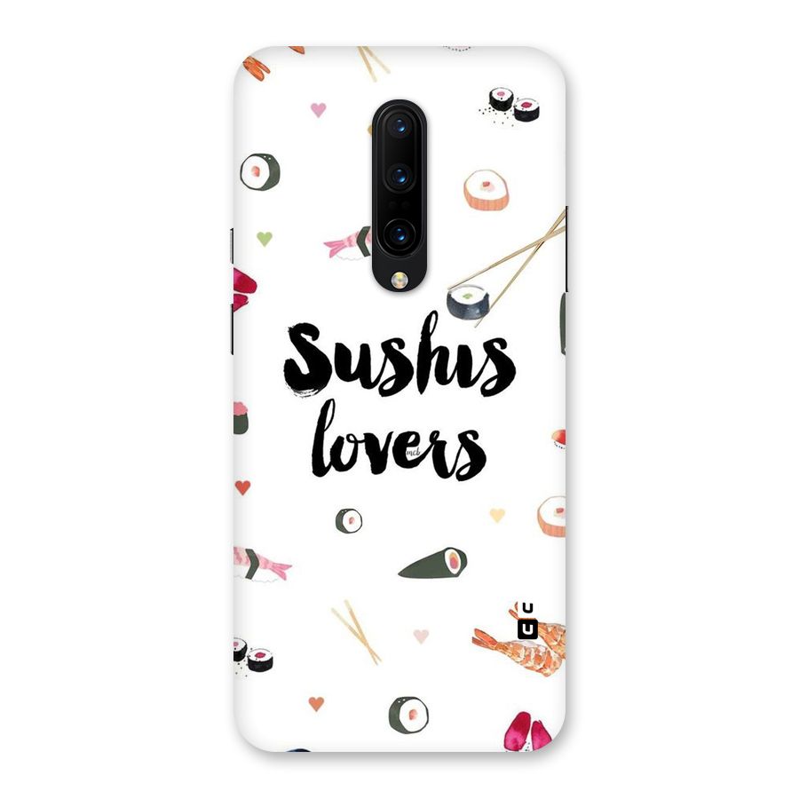 Sushi Lovers Back Case for OnePlus 7 Pro