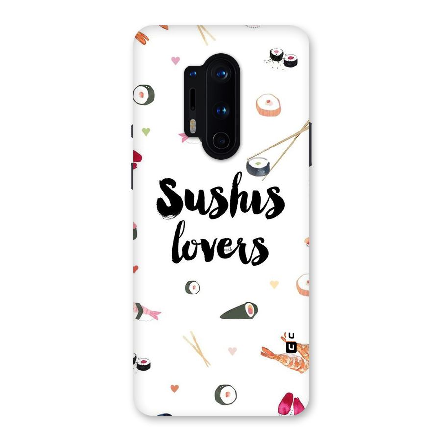 Sushi Lovers Back Case for OnePlus 8 Pro