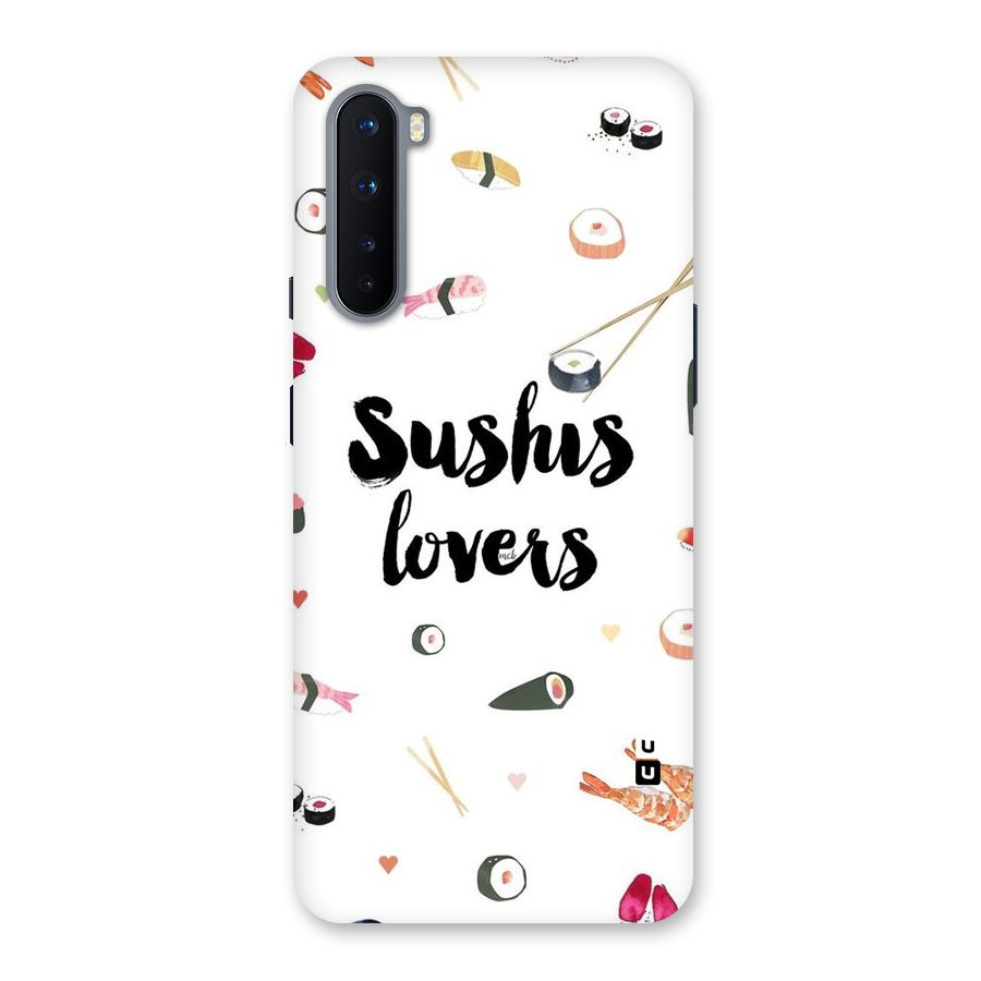 Sushi Lovers Back Case for OnePlus Nord