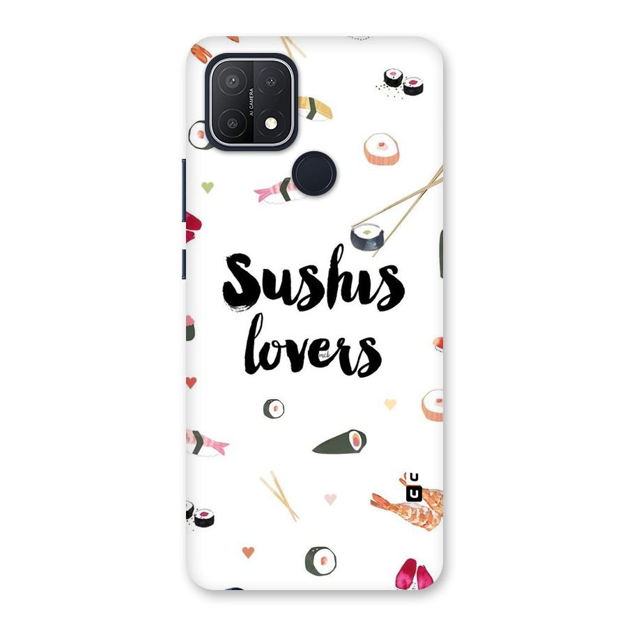 Sushi Lovers Back Case for Oppo A15s