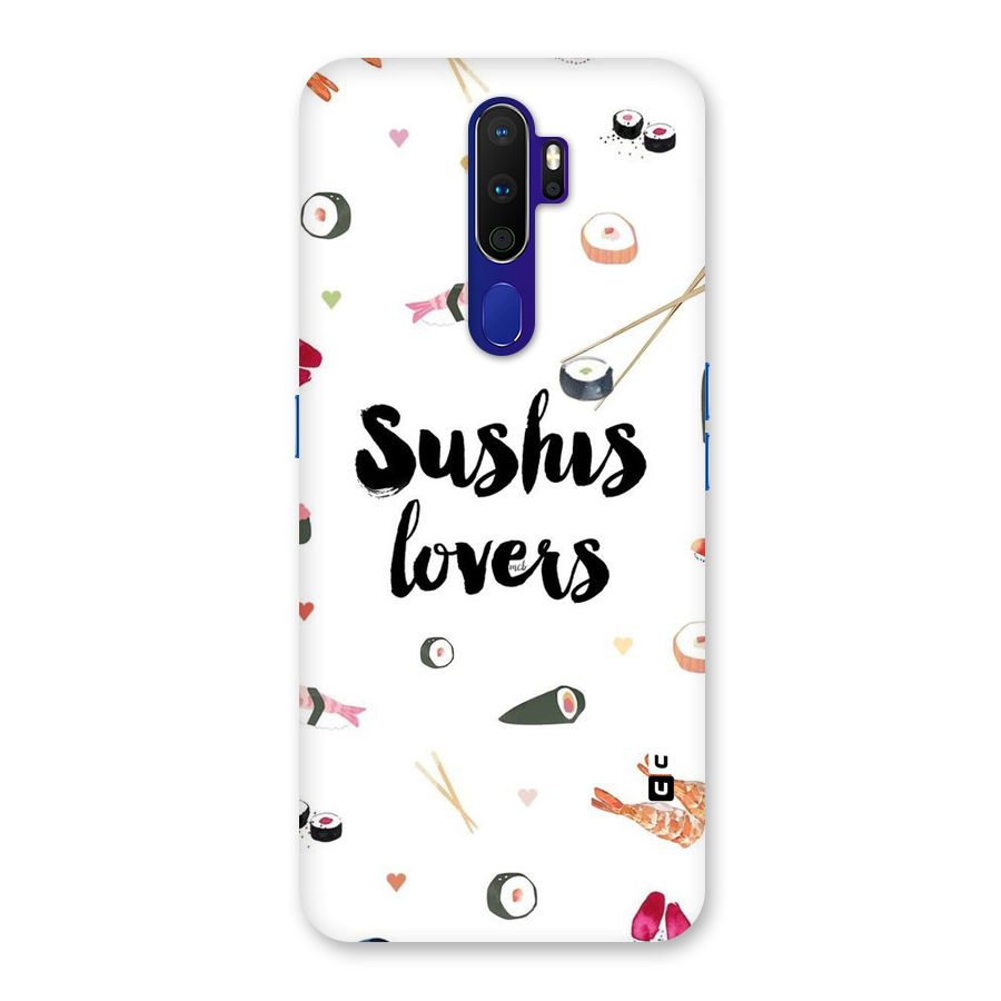 Sushi Lovers Back Case for Oppo A9 (2020)