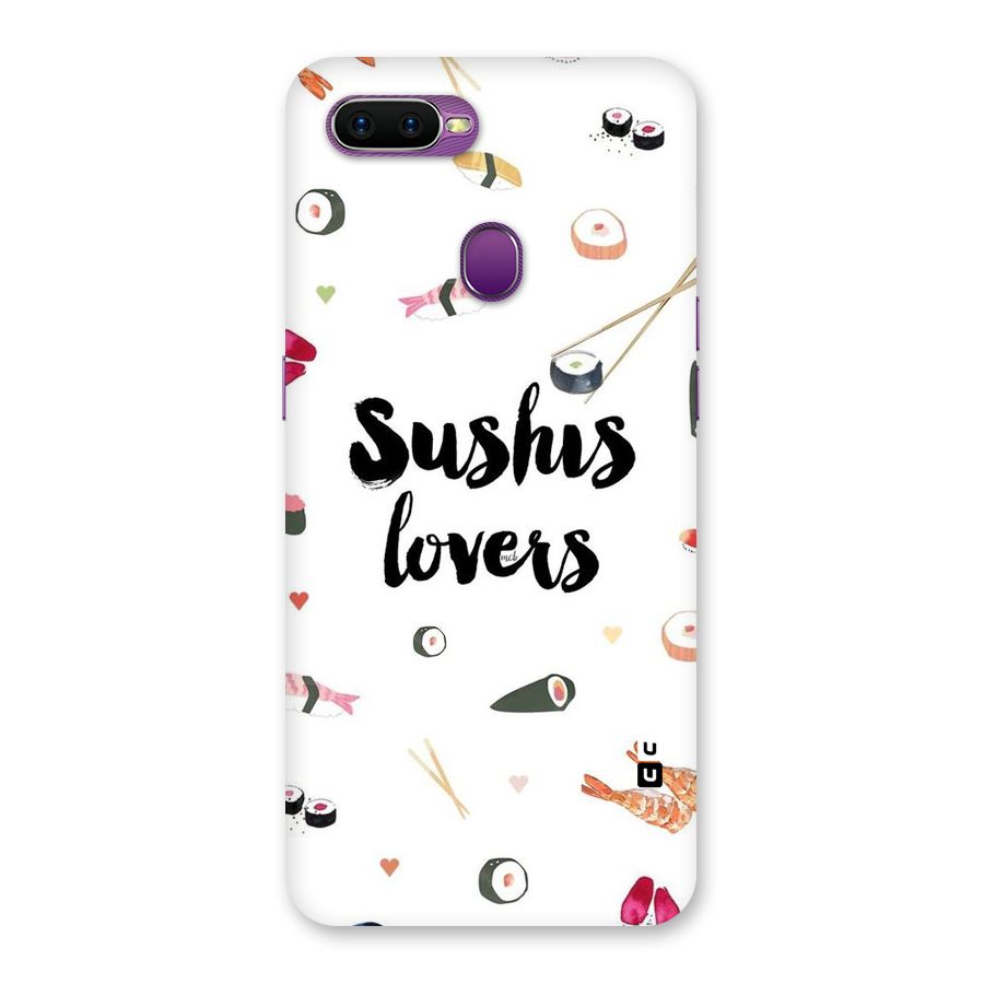 Sushi Lovers Back Case for Oppo F9