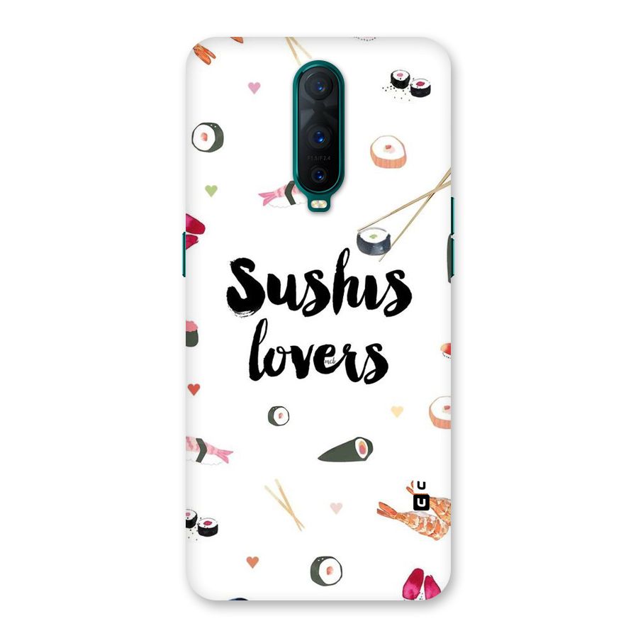 Sushi Lovers Back Case for Oppo R17 Pro