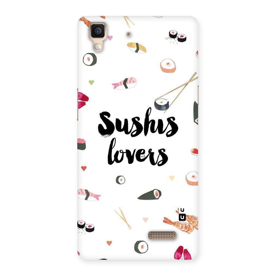 Sushi Lovers Back Case for Oppo R7