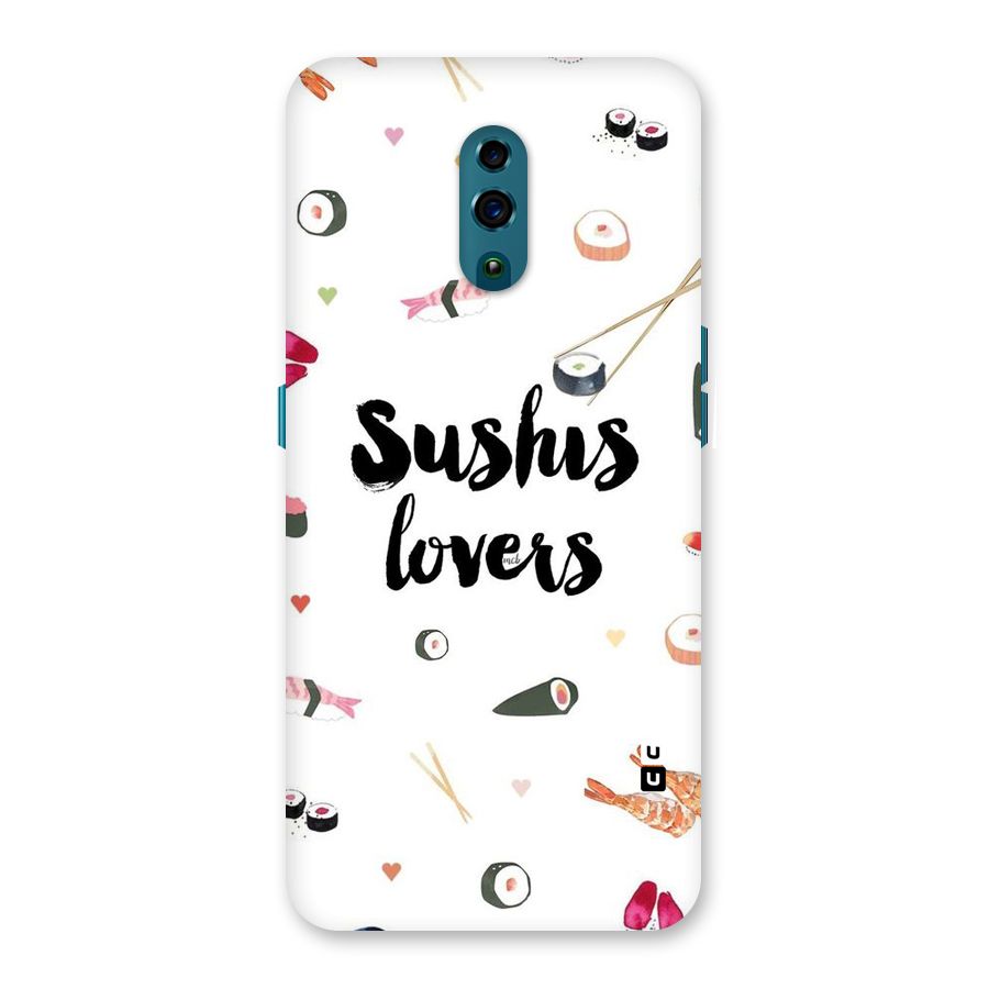 Sushi Lovers Back Case for Oppo Reno