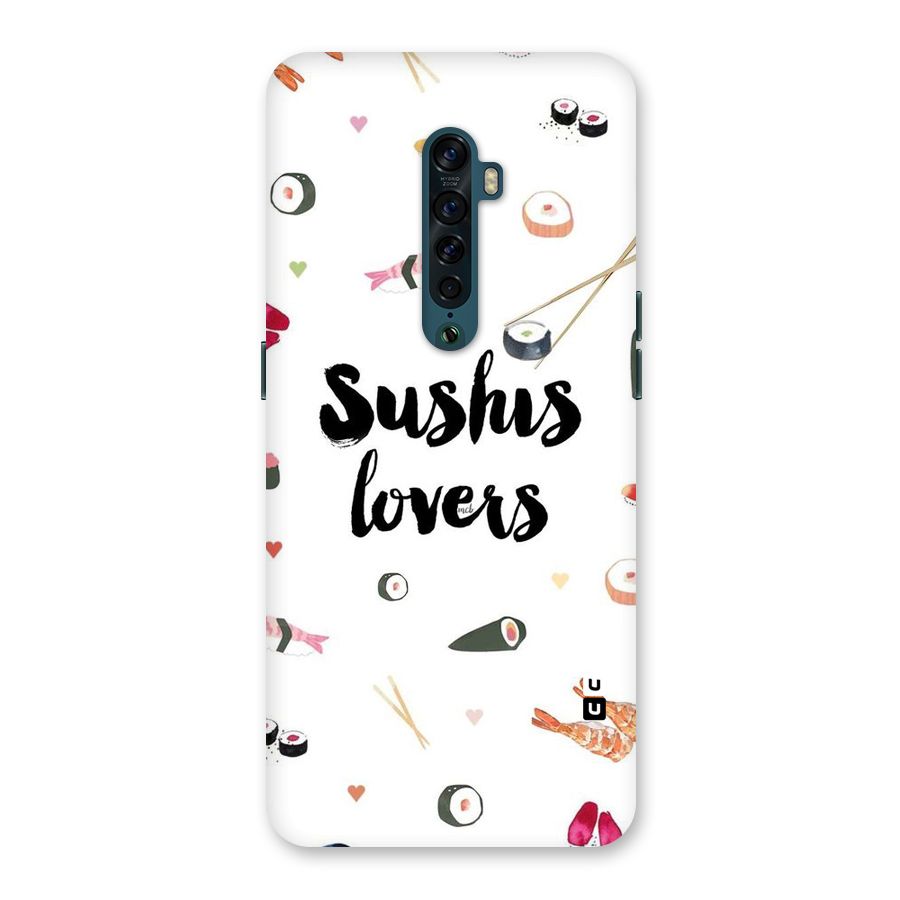 Sushi Lovers Back Case for Oppo Reno2