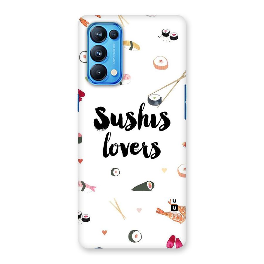Sushi Lovers Back Case for Oppo Reno5 Pro 5G