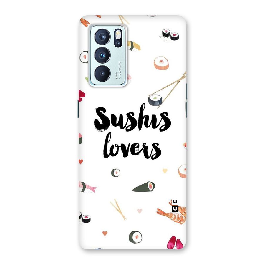 Sushi Lovers Back Case for Oppo Reno6 Pro 5G