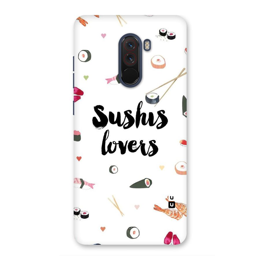 Sushi Lovers Back Case for Poco F1