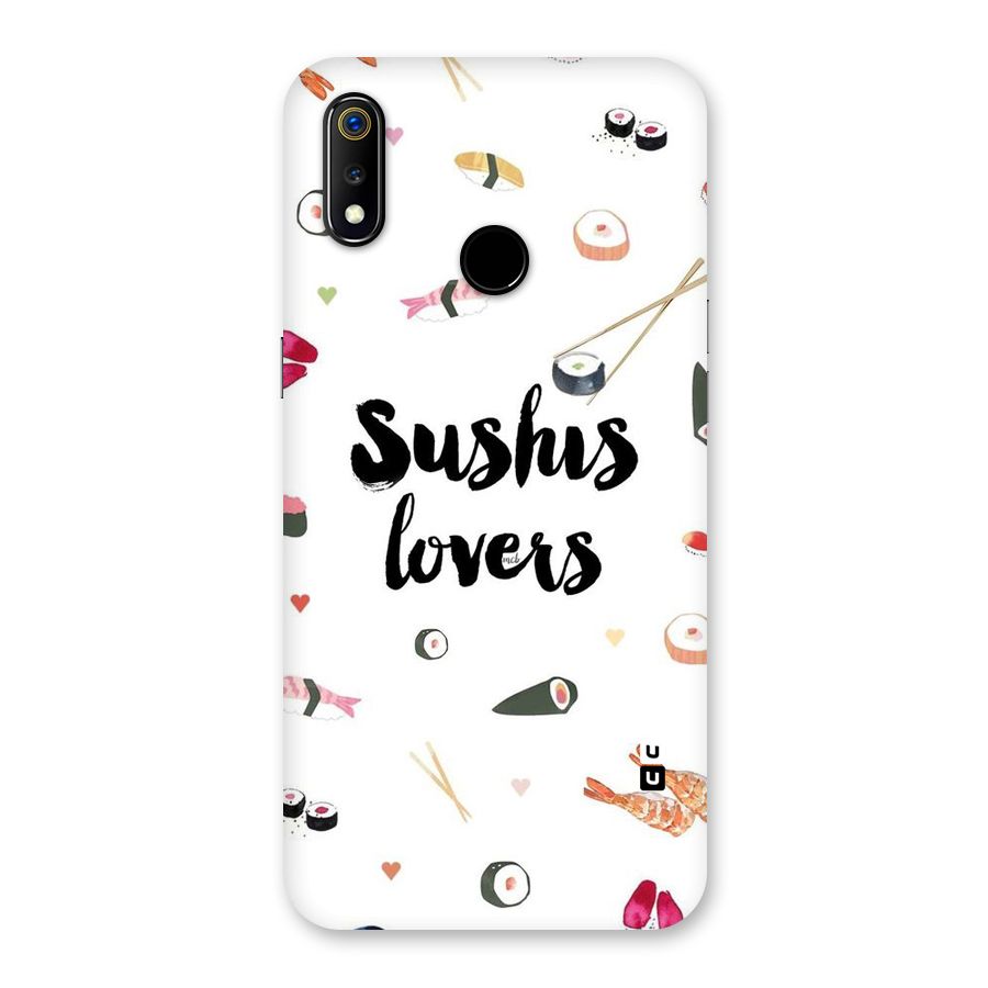 Sushi Lovers Back Case for Realme 3