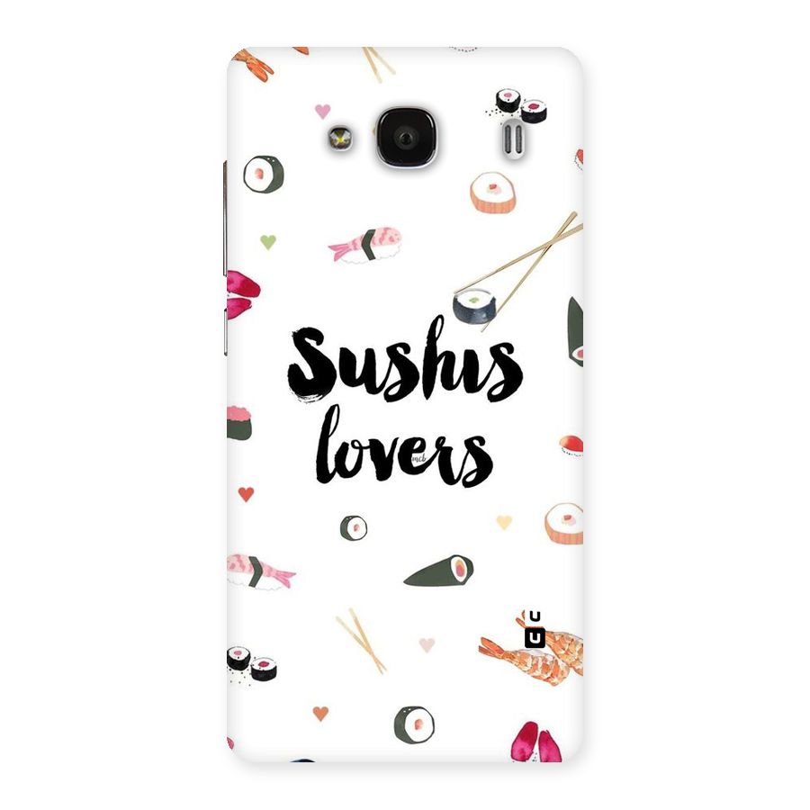 Sushi Lovers Back Case for Redmi 2 Prime