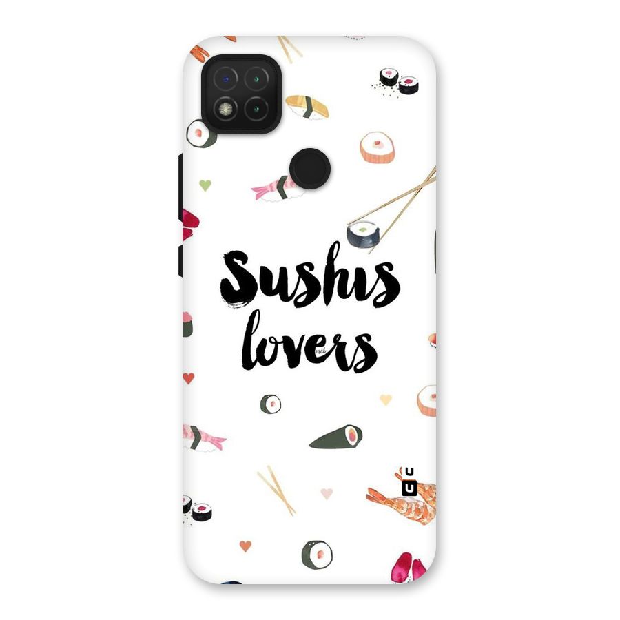 Sushi Lovers Back Case for Redmi 9