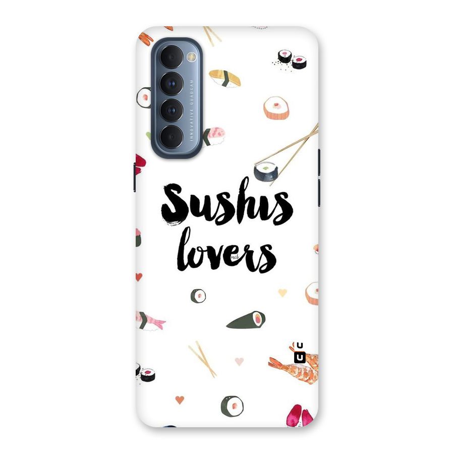 Sushi Lovers Back Case for Reno4 Pro