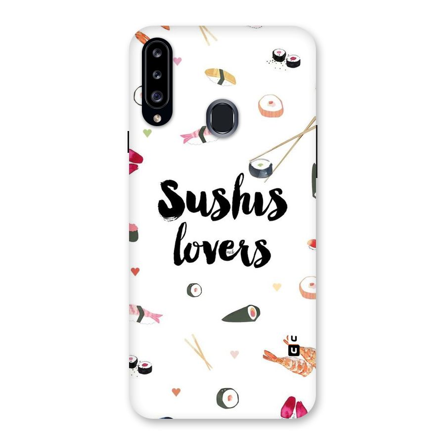 Sushi Lovers Back Case for Samsung Galaxy A20s