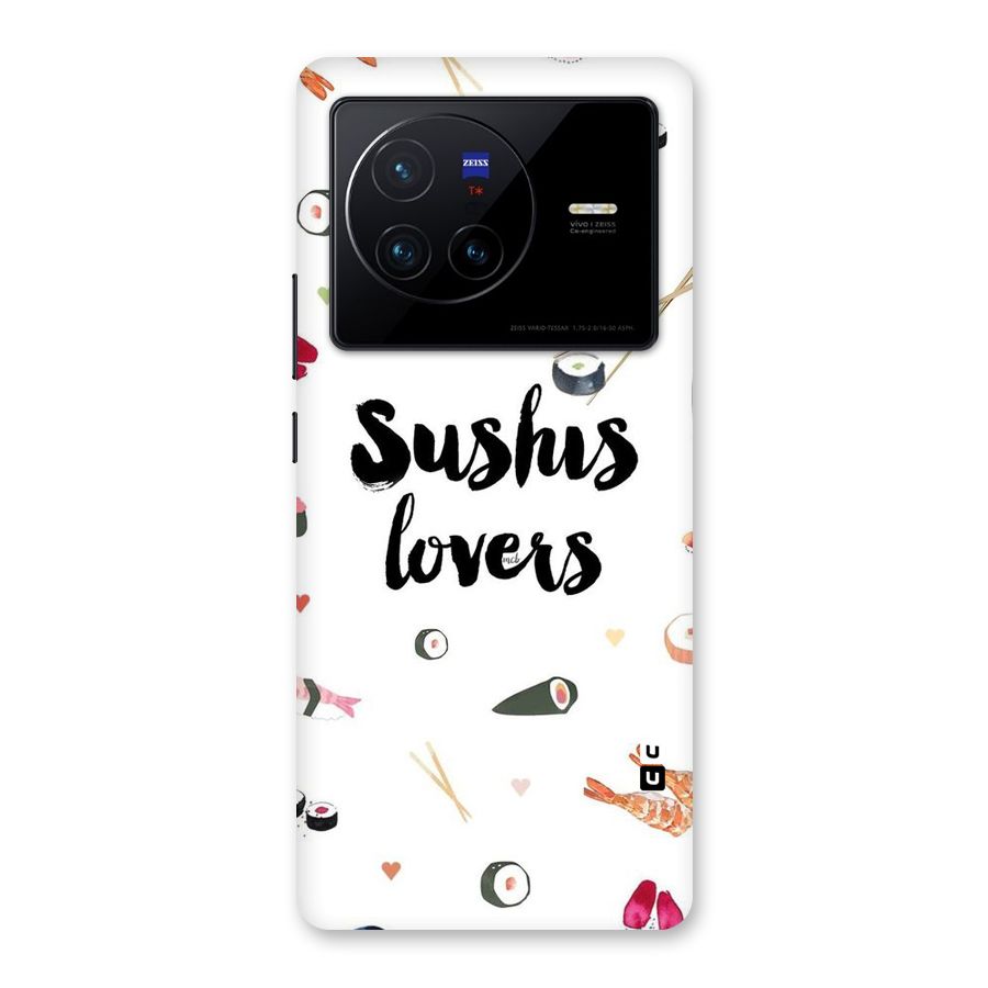 Sushi Lovers Back Case for Vivo X80