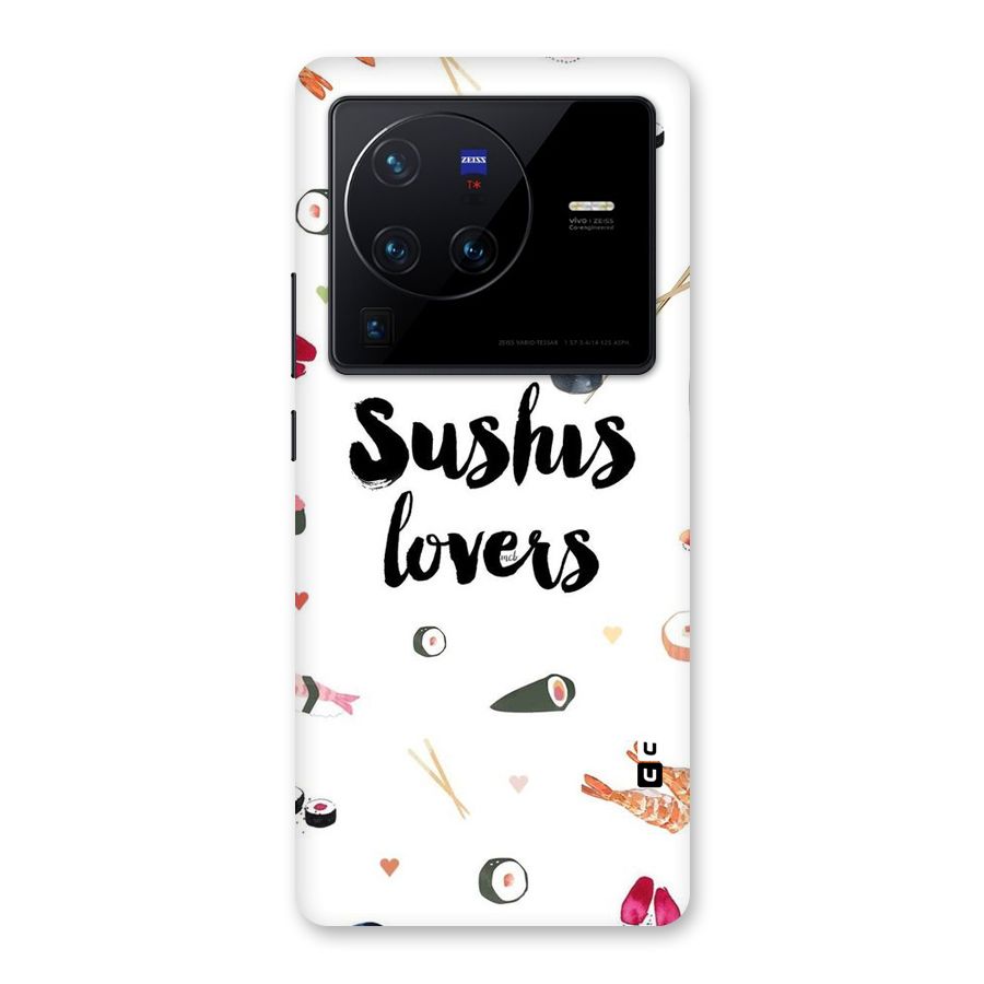 Sushi Lovers Back Case for Vivo X80 Pro