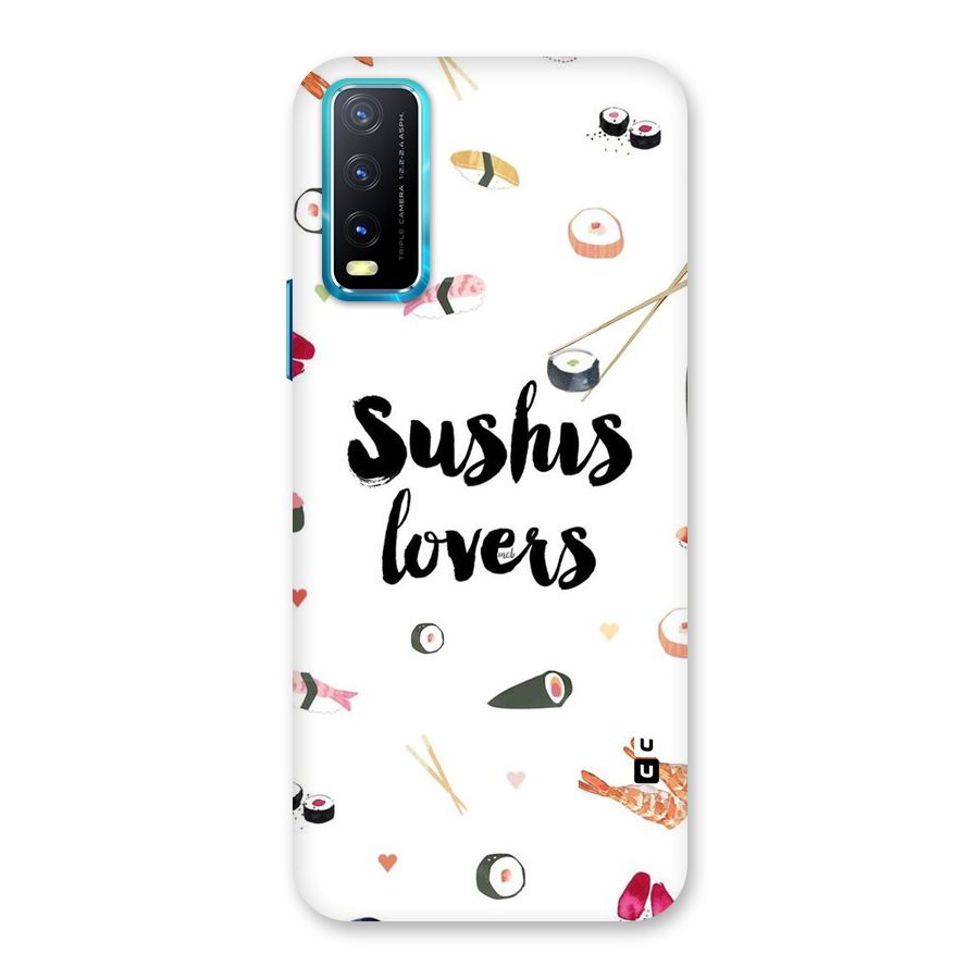 Sushi Lovers Back Case for Vivo Y20A