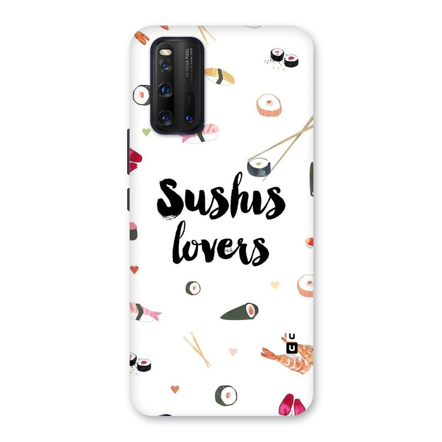Sushi Lovers Back Case for Vivo iQOO 3