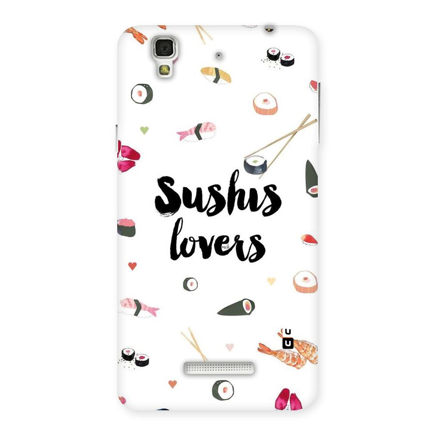 Sushi Lovers Back Case for YU Yureka Plus