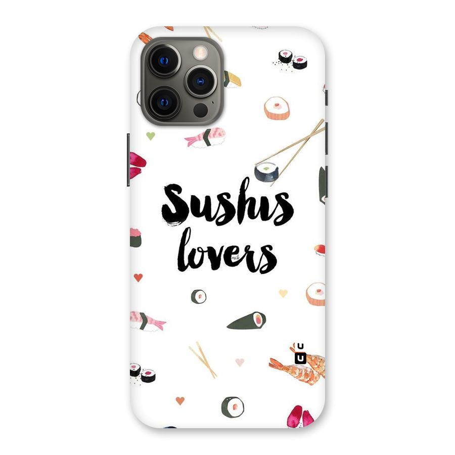 Sushi Lovers Back Case for iPhone 12 Pro Max