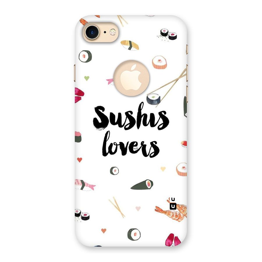Sushi Lovers Back Case for iPhone 7 Logo Cut